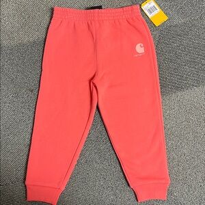 Carhartt Girls Sweatpants 3T NWT